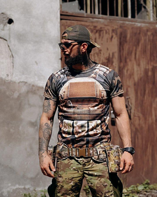 Тактическая потоотводящая футболка oblivion GENEZIS  ДЛ7158 Одесса - изображение 5