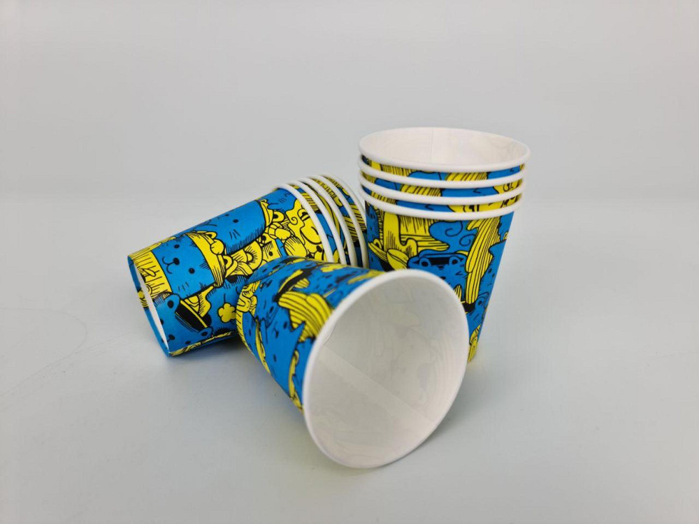 Паперові склянки кольорові 175 мл "Котики" Маестро (50 шт.) Харків - фото 4