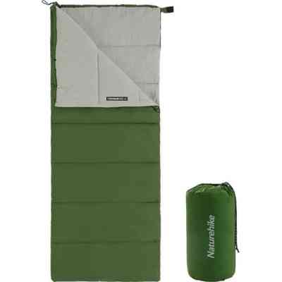 Спальний мішок Naturehike F150 NH22MSD05, лівий, зелений (6927595797754-L) Вінниця