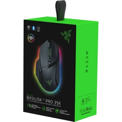 Мышка Razer Basilisk V3 Pro 35K Wireless/Bluetooth Black (RZ01-05240100-R3G1) Винница - изображение 9