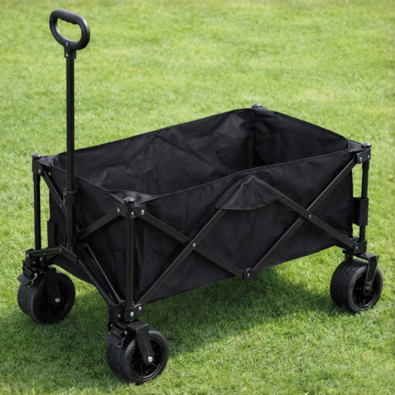 Набір візок з стільницею 78х45см складні для кемпінгу перевезення речей, багатоцільовий об'єм 90 л для походів на природу Кам'янець-Подільський