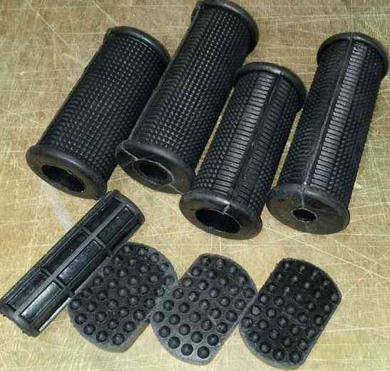 Комплект резинок (ходова) (підніжки, педалі гальма, ніжок) мотоцикл Дніпро , Мт Мукачево