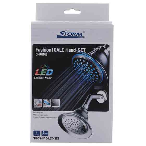 Лійка для душу Storm SH-32-F10-LED-SET   ( ST0020 ) 31400 Харків