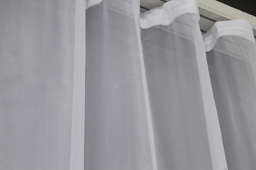 Тюль VR-Textil 754т Омбре шифон Оранжевый с белым 300х270 см (42-0175) Киев - изображение 6