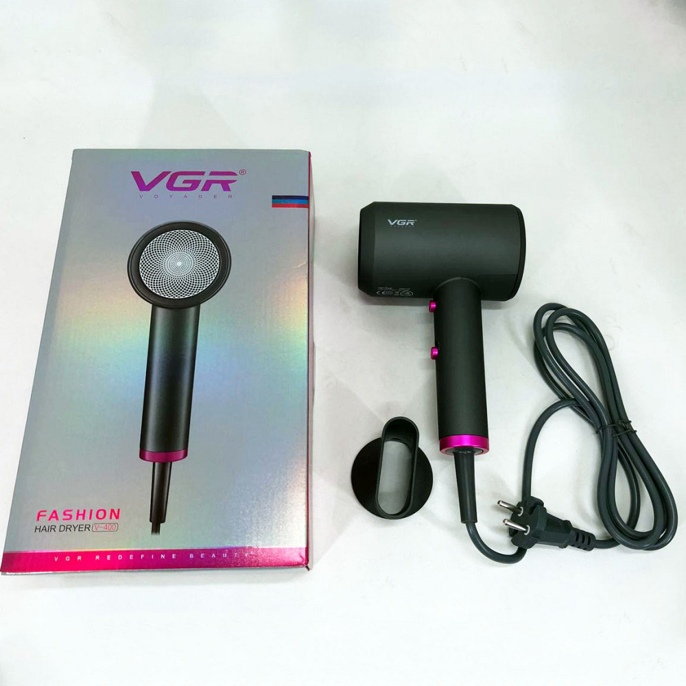 Електричний фен для гладкого волосся VGR, Фен для укладання середнього волосся з потужним мотором FO-17 Івано-Франківськ - фото 9