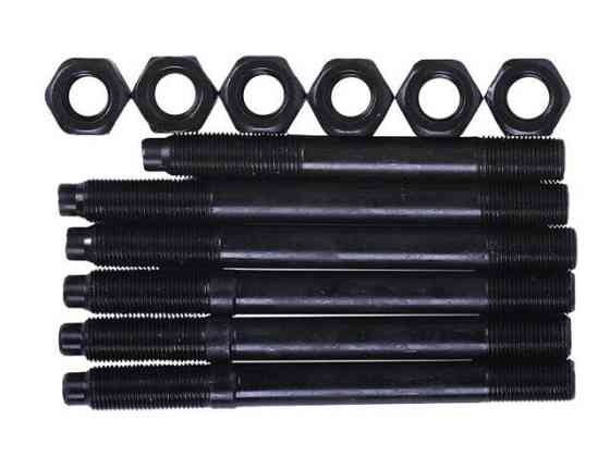 Шпильки крепления головки  с гайками на дизельный двигатель двигатель ZH1125N моторактор минитрактор Мукачево