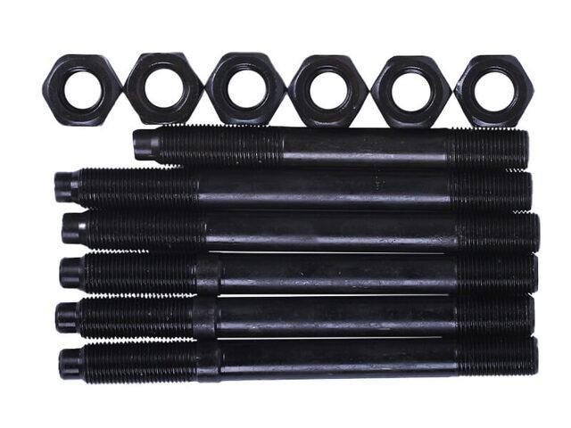 Шпильки крепления головки  с гайками на дизельный двигатель двигатель ZH1125N моторактор минитрактор Мукачево - изображение 2