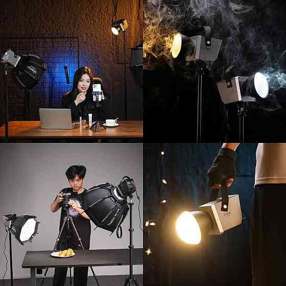 Постійне світло міні 60Вт CRI 95+ 2700-6500К Bi-Color COB Mini Bowens Ulanzi LT005 Київ