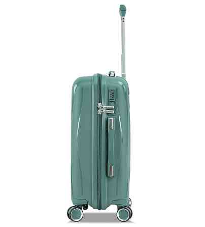 Чемодан полипропиленовый MADISSON 51103 малый 55 см зеленый Киев