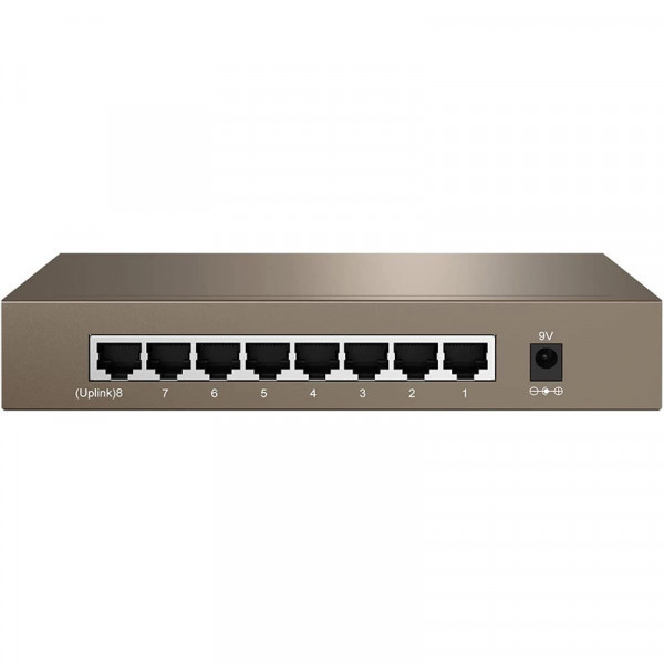 Комутатор TENDA TEG1008D 8port 10/100/1000 BaseTX, desktop, метал (TEG1008D) Київ - фото 1