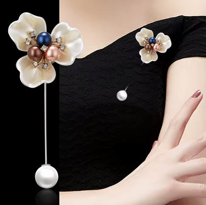 Брошка на одяг модна Квітка Київ - фото 3