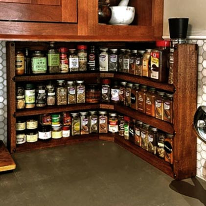 Органайзер для спецій "Пері" латте Миколаїв - фото 1