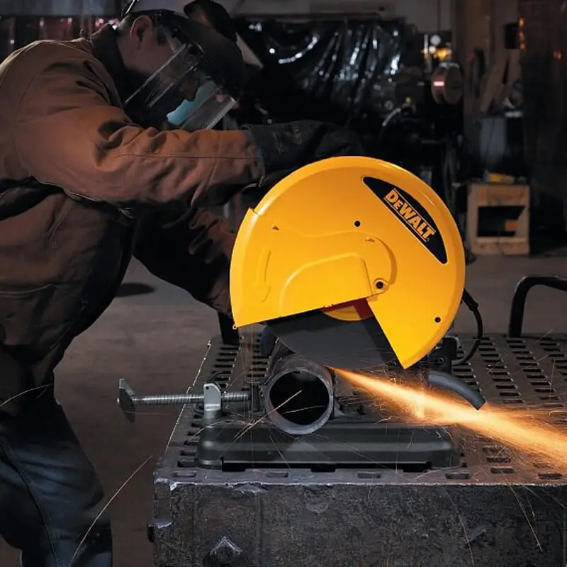 Пила монтажна мережева DeWALT D28730:2300 Вт, диск 355 мм, глибина різання 125 мм, 15,5 кг Київ - фото 15