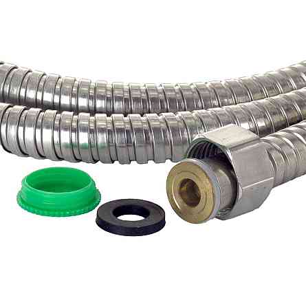 Шланг для душу 1/2" SS з підшипником 175 см AQUATICA XB-9376 (9792042) Київ