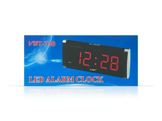 Настільний годинник 038 з тримачем для ручок та канцелярії – стильний органайзер для робочого столу Одеса