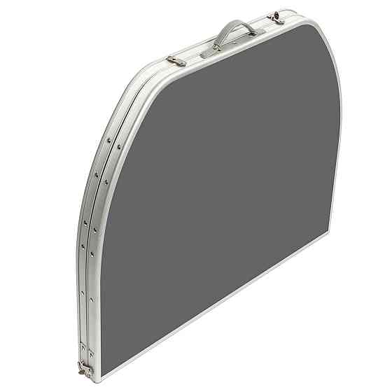 Стол Bo-Camp Case Model Oval 150x80 cm Grey (1404399) Вінниця