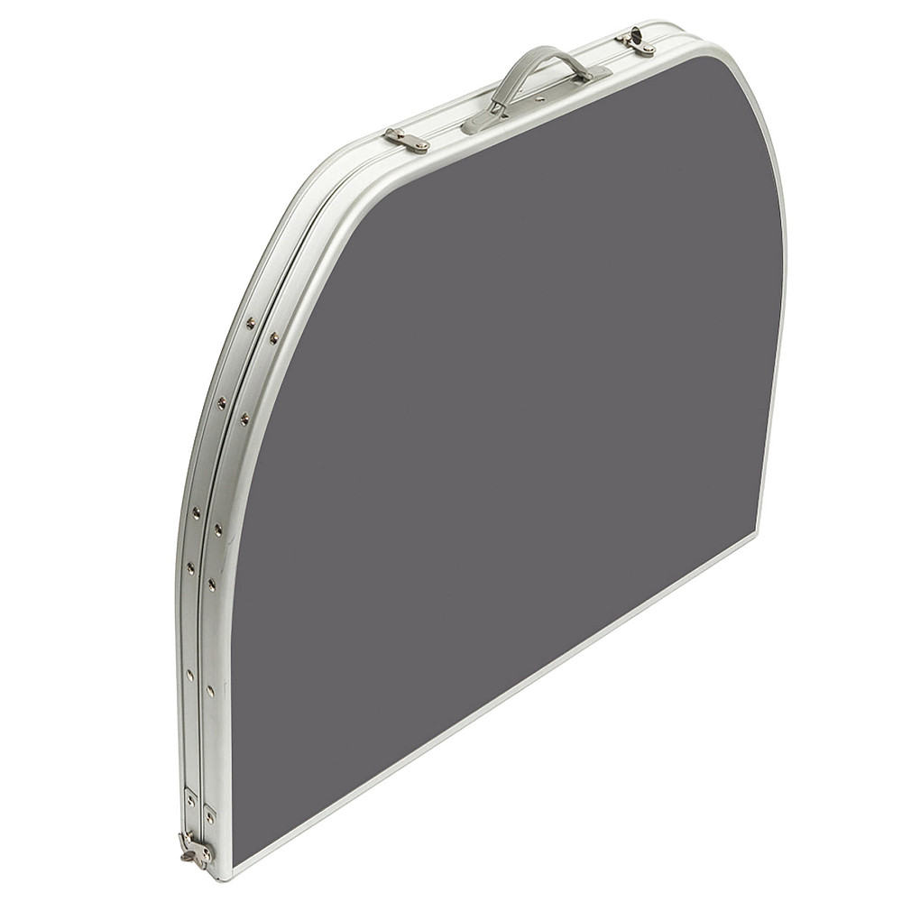 Стол Bo-Camp Case Model Oval 150x80 cm Grey (1404399) Вінниця - фото 3