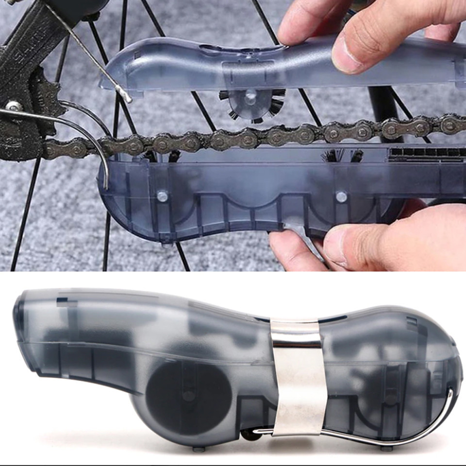 Инструмент для чистки цепи велосипеда, мойка цепи Feel Fit GJB-035 Черный Бровары - изображение 1