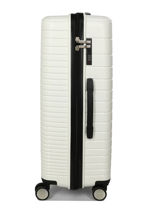 Валіза поліпропіленова SNOWBALL MADISSON 33703 велика 75 см біла Київ - фото 5