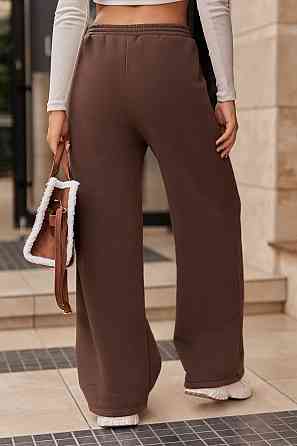 Теплі жіночі штани палаццо "Gait" | Норма і батал Шоколадний, 50-52 Київ