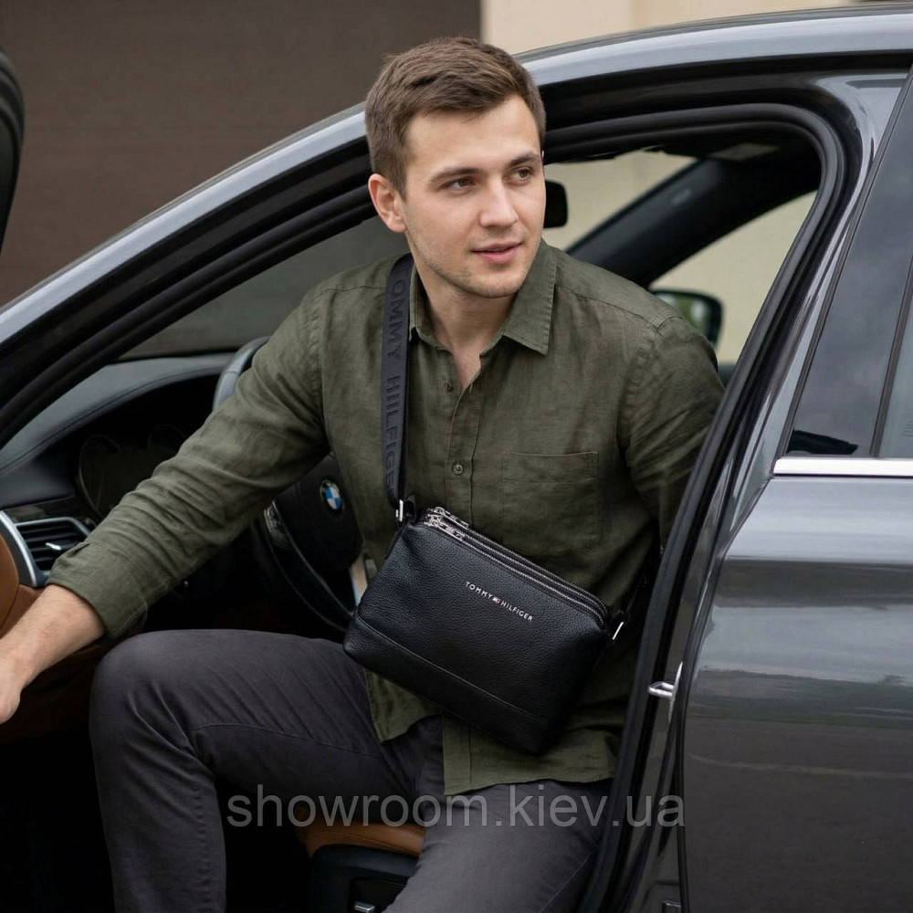 Шкіряна брендова сумка на ри відділення ТН (0614) Київ - фото 2