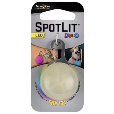 Карабин туристический Nite ize Carb Spot Disco ЕКО NI746 (4823082711048) Винница - изображение 2