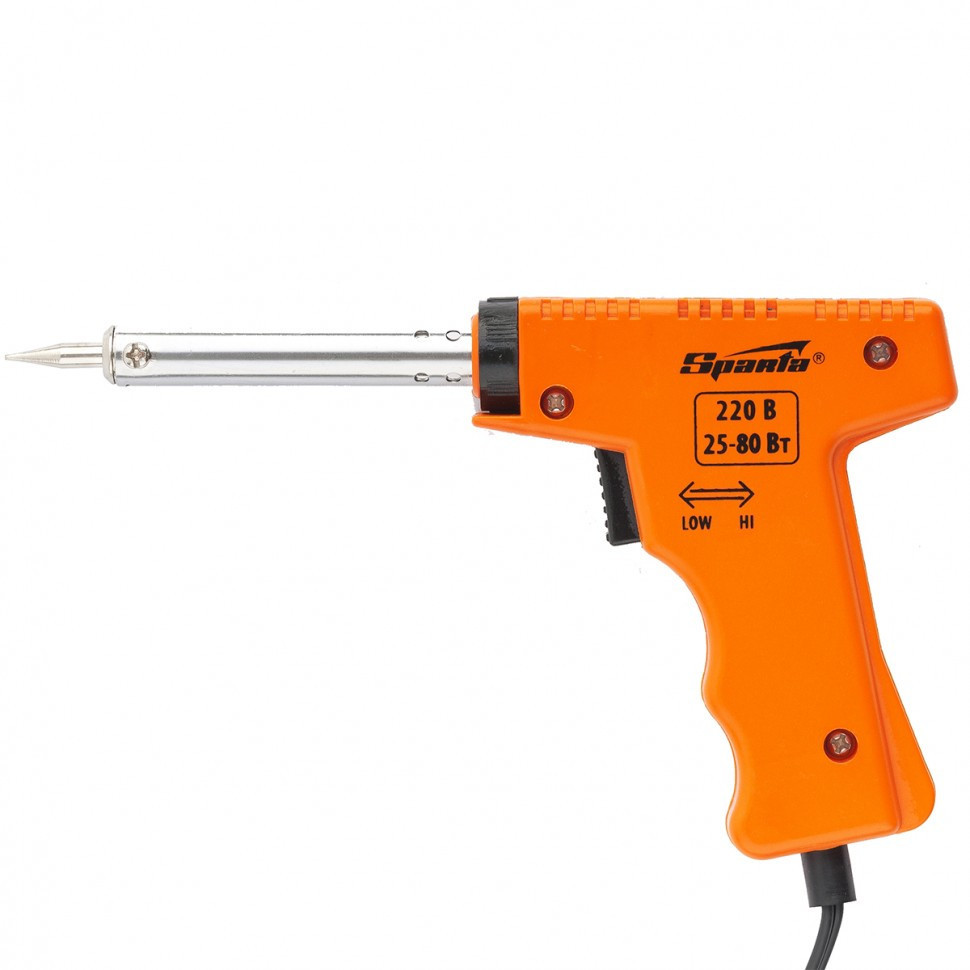 Паяльник-пістолет з регулюванням потужності 25-80 Вт 220 В Sparta Полтава - фото 1