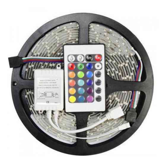 Светодиодная лента led RGB SMD, Светодиодная световая лента Цветная для дома VK-83 Ивано-Франковск