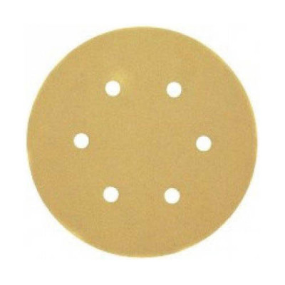 Наждачний папір DeWALT самоклеюча d=125мм, зерно 180, для ексцентрикових шліфувальних машин, 1 шт. (DT3116XM_25_1) Вінниця - фото 1