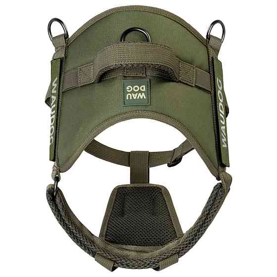 Шлея для службових собак WAUDOG PRO-2, світловідбивна, металевий фастекс, XS, В 35-45 см, хакі Київ