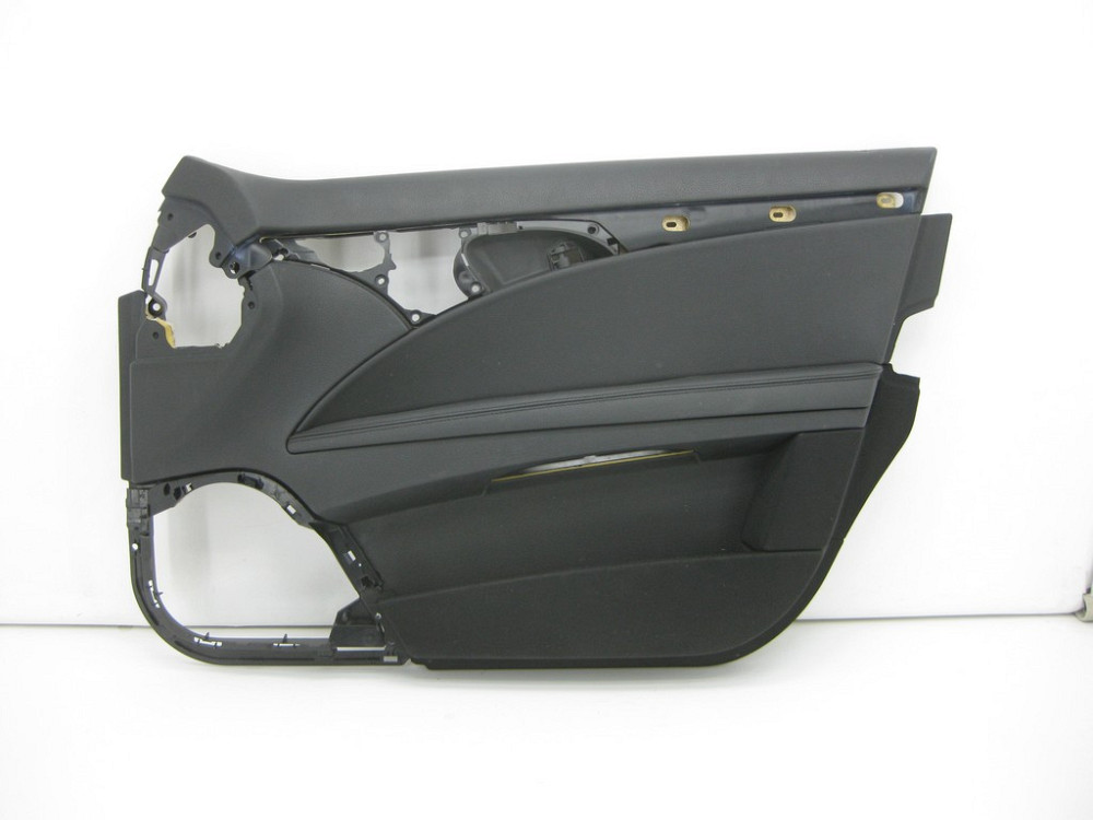 Mercedes-Benz  A2117200667 9E65 Карта передніх правих дверей Avangarde Elegance чорна зі шкіряною вставкою E-Class W211 Одесса - изображение 1