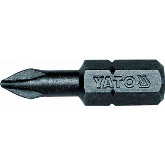 Насадка викруткова YATO : Phillips ACR PH1 x 25 мм. HEX 1/4" 50 (Шт/ Уп.)(DW) Одеса