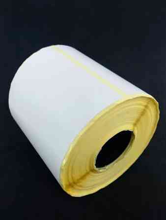 Термоетикета ЗЕБРА 101 мм х 101.5м /500 штук в рулоні для Нова Пошта Zebra Павлоград