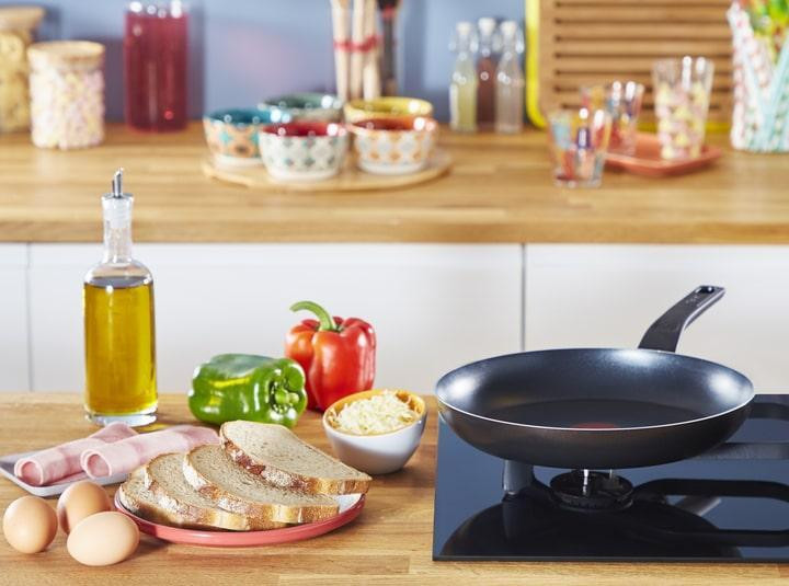 Сковорода Tefal Simply Clean 28 см (B5670653) ( Чорний ) Харків - фото 6