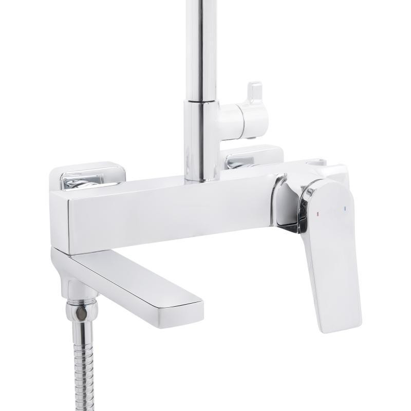 Душова система універсальна Qtap Nando на три споживачі (з виливом) QTNAN111CRM48653 Chrome Київ - фото 3