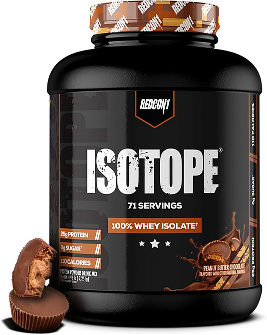 Протеин Redcon1 Isotope 100% Whey Isolate Protein 2251 г, Peanut Butter Chocolate Луцк - изображение 1