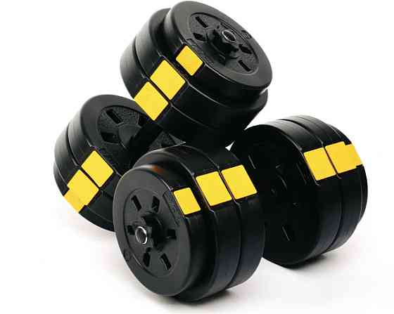 Набір гантелей розбірних 2 шт. по 26 кг для дому зі змінними дисками Besport Гантелі розбірні 2х26 кг Київ