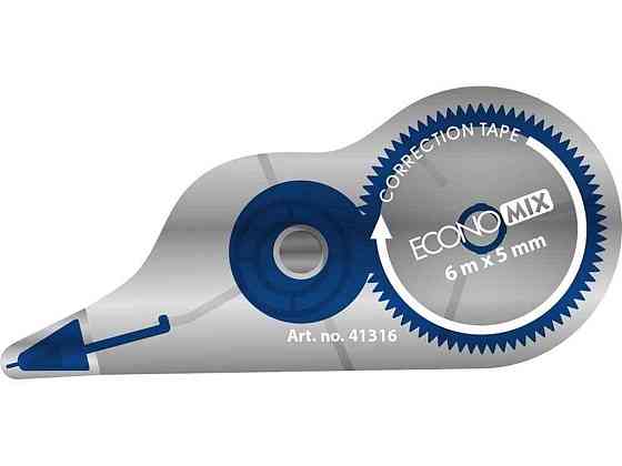 Коректор стрічковий 5мм*6м ТМ ECONOMIX Київ