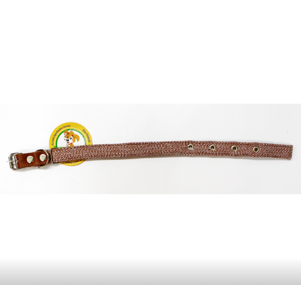 Нашийник 5523 25мм "MILANGE" одинарний (Коричневий) Вінниця - фото 1