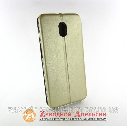 Чохол книжка Meizu M6s Aspor Case gold Одеса - фото 2