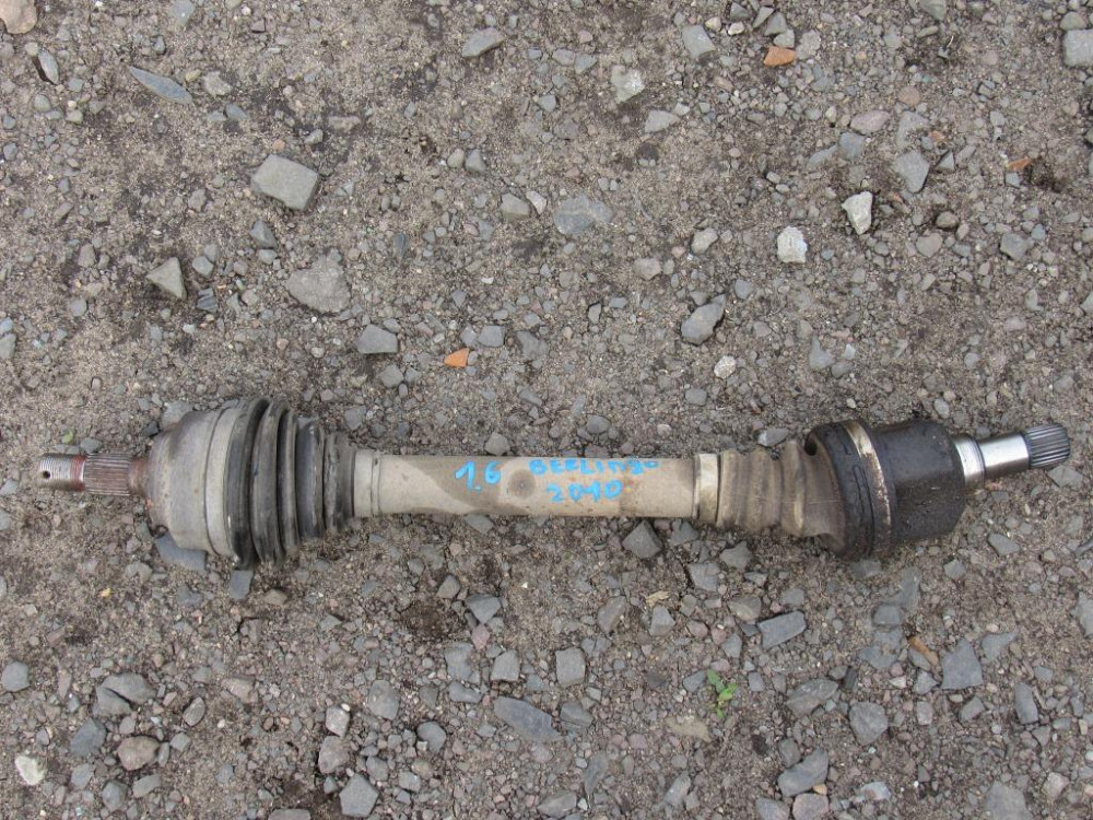 Піввісь ліва Citroen Berlingo 1.6 HDI 2008-2015 Ковель - фото 1