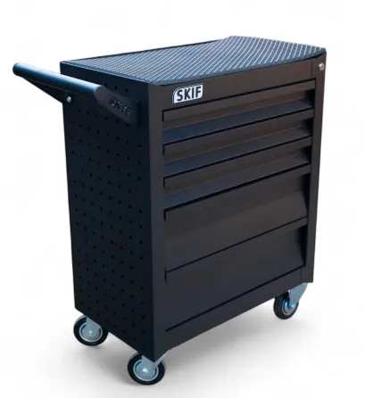 Тележка инструментальная СКИФ 24″ black 680мм 5 ящиков Харьков