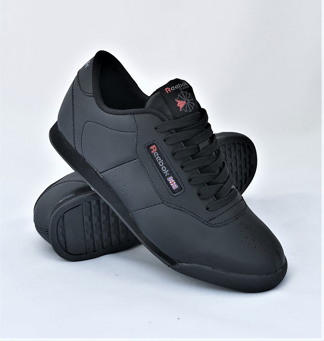 Чоловічі Кросівки Reebok Чорні Рибок Шкіра (розміри: 44) Відео Огляд Дніпро - фото 2