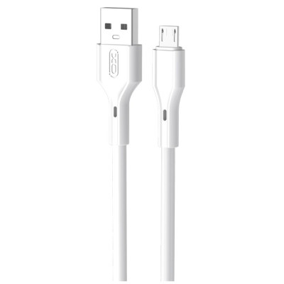 Дата кабель USB 2.0 AM to Micro 5P 1.0m white XO (NB230_M_White) Винница - изображение 1