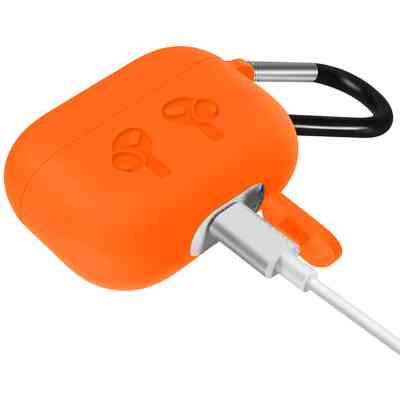 Чехол BeCover Silicon Protection для Apple AirPods Pro Orange (704500) Винница