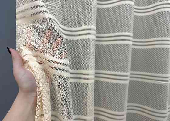 Тюль жаккард 