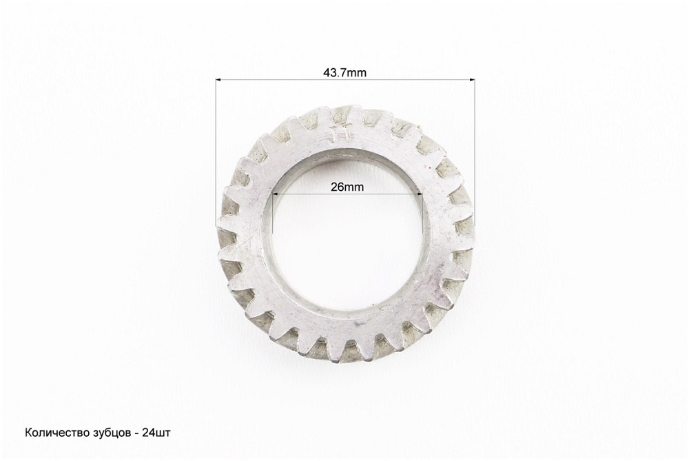 Шестерня колінвала Z-24 168F/170F Київ - фото 2
