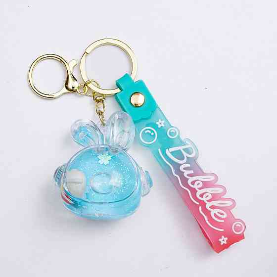 Брелок для ключів і сумки Bubble, Голубий Київ