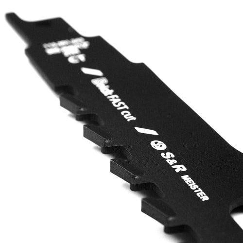 Пиляльне полотно для сабельної пили S & R Meister S2243HM по газобетону, цегли L455мм Одеса - фото 5