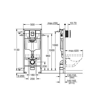 Інсталяція Grohe QuickFix 388112430 (CV032158) Вінниця - фото 2